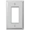 Amerelle Amerelle Clear 1 gang Acrylic Decorator Wall Plate 1 pk 66R - alternate 2